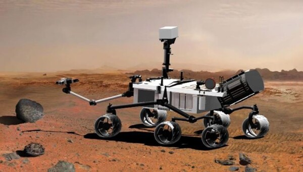 Ровер Curiosity NASA обнаруживает желтые серные кристаллы на Марсе